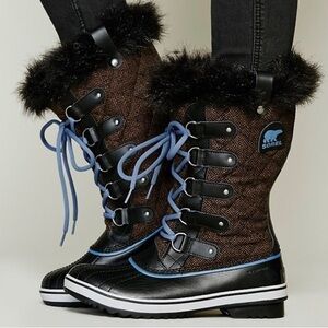 Sorel Tofino Herringbone Tall Winter Boots